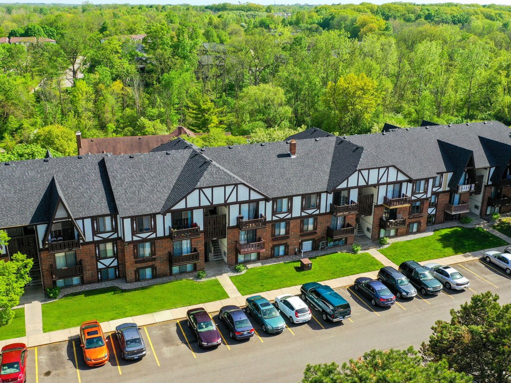 Aerial View Of The Property at Wingate Apartments, Kentwood