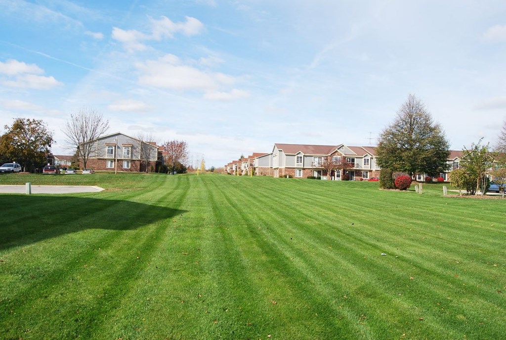Acres of Meticulously Maintained Grounds at Wood Creek Apartments, Wisconsin, 53144