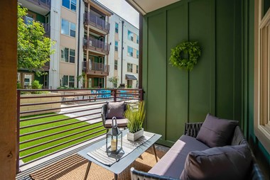 Outdoor Patio at Discovery at The Realm, Texas, 75056 - Photo Gallery 4