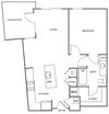 1D Floor Plan 1D Floor Plan at Valor at The Realm, Lewisville, TX