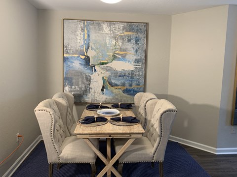 Compass dining area with dinette set