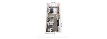 Glade Studio Floorplan