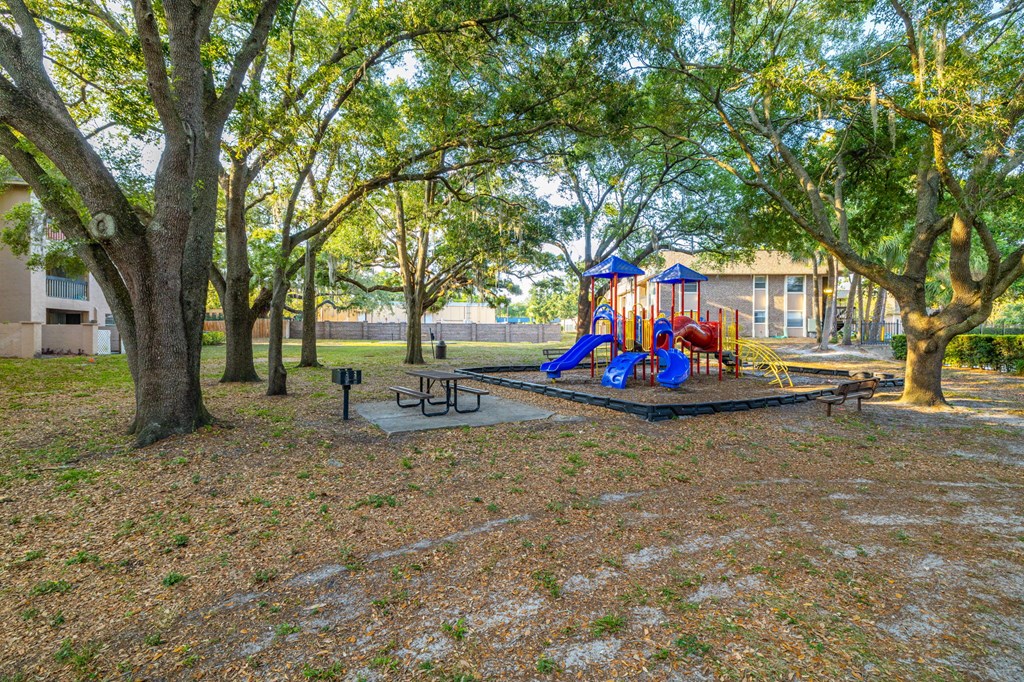 community playground and picnic area