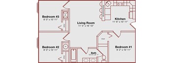PS2- 3 Bedroom Standard