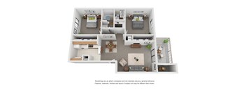 2 BR 1.5 Bath