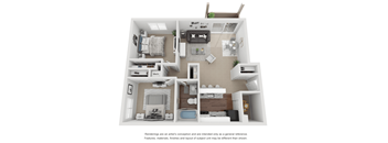 2x1 w/ Washer & Dryer