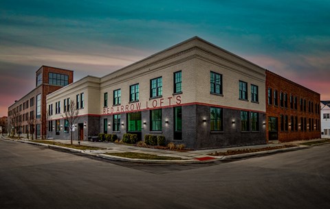 Red Arrow Lofts Corktown Detroit.