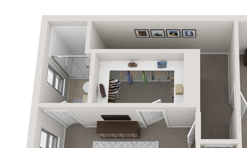 2 Bed 2.5 Bath