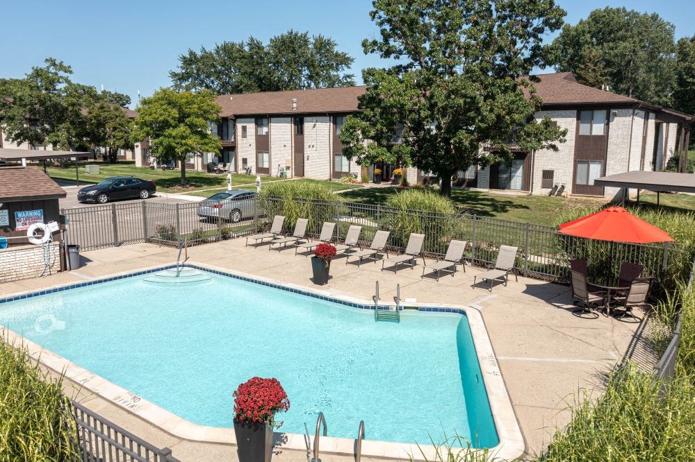 our apartments offer a swimming pool
