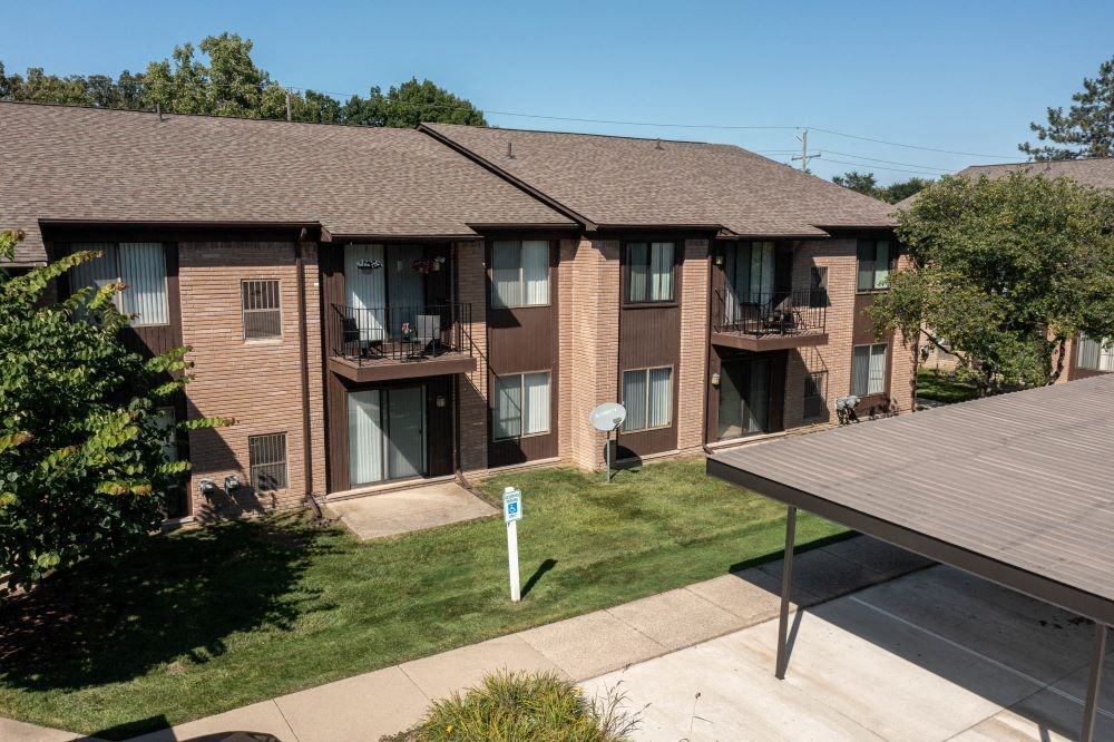 our apartments offer a patio