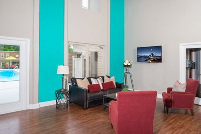 Clubhouse with lounge area