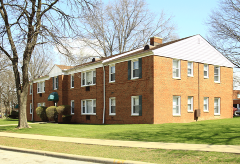 Exterior of Parkside Gardens