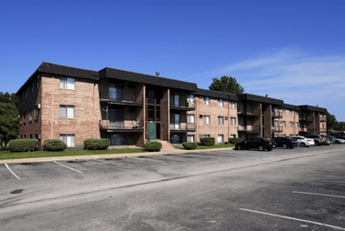 Exterior of Colfax Townhomes