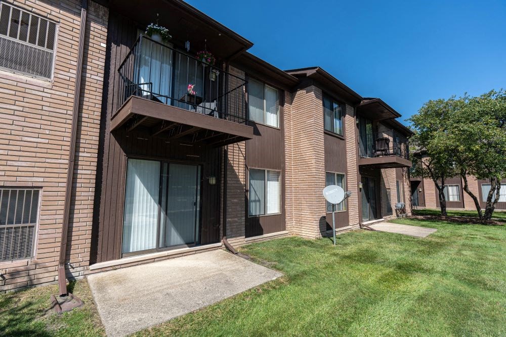 our apartments offer a spacious yard for residents to enjoy