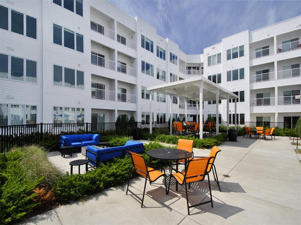 a patio or other outdoor area at homewood suites by hilton houston stafford a patio or other outdoor area at homewood suites by hilton houston stafford at The George, Ann Arbor Michigan