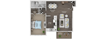 Plan A at Village Club of Royal Oak, Royal Oak, MI 48067