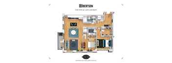 the residences at city center apartments apartment floor plan 448 sq ft