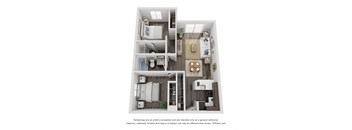 a 1 bedroom floor plan  summit