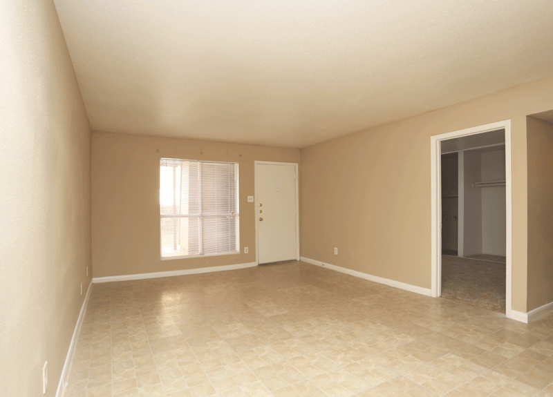 Living room with window