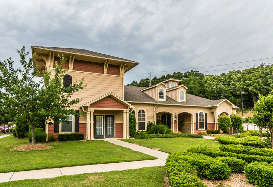 Exterior of Vista Place Clubhouse