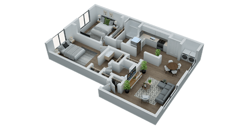 7601 Carlton Arms Dr Studio-2 Beds Apartment for Rent - Photo Gallery 40