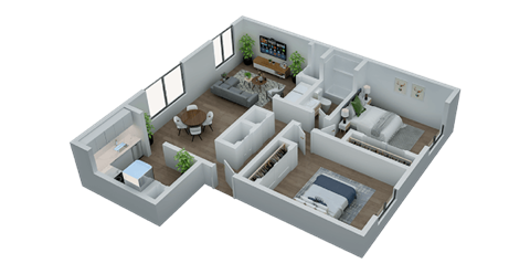 7601 Carlton Arms Dr Studio-2 Beds Apartment for Rent - Photo Gallery 37