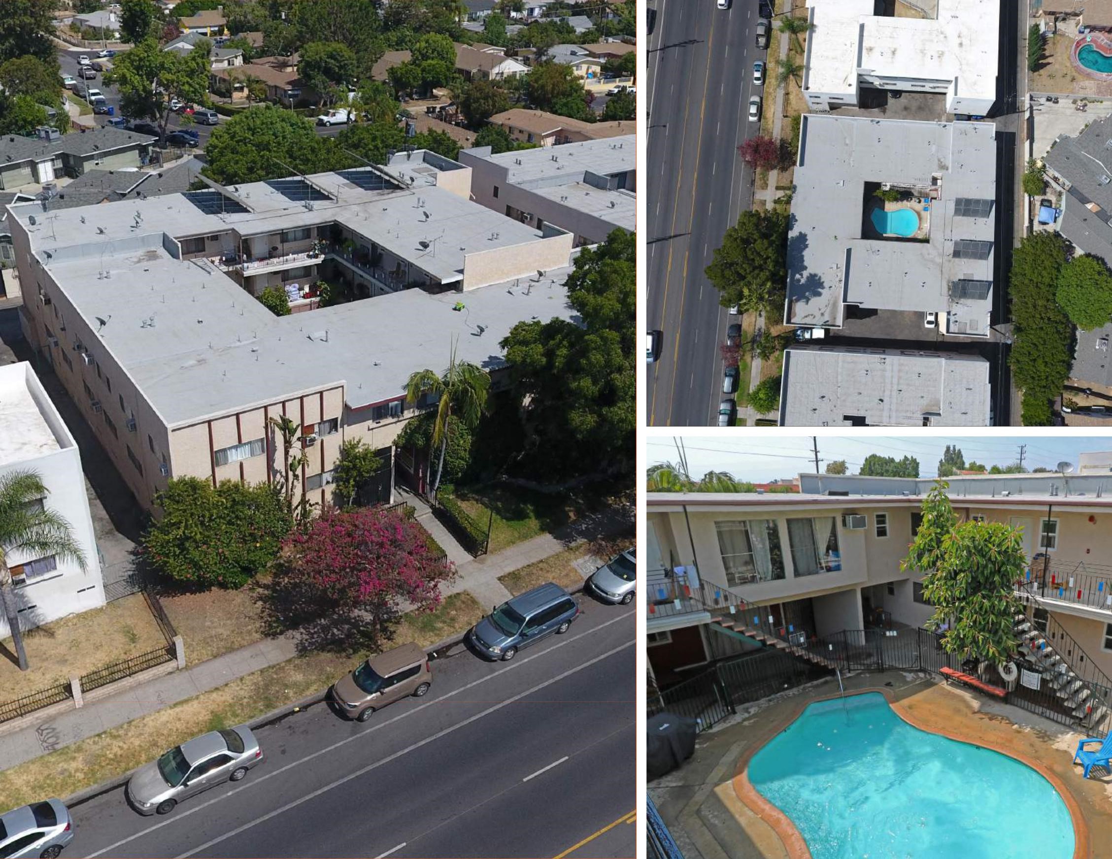collage of building pictures
