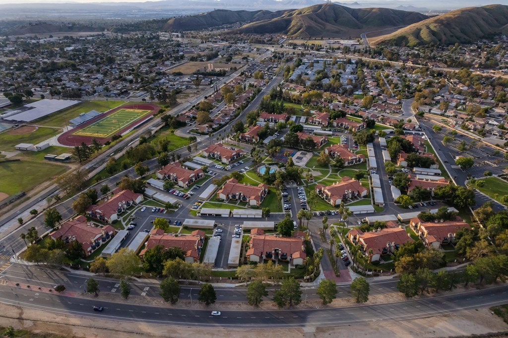 an aerial view of the city of phoenix