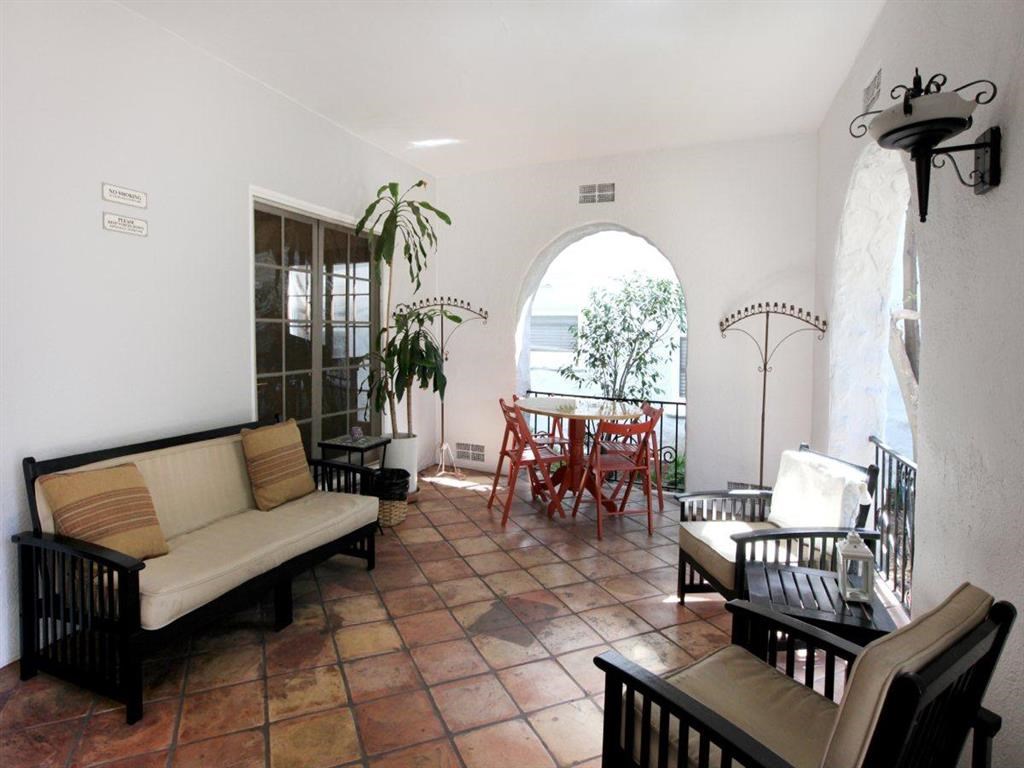 Common Balcony seating area