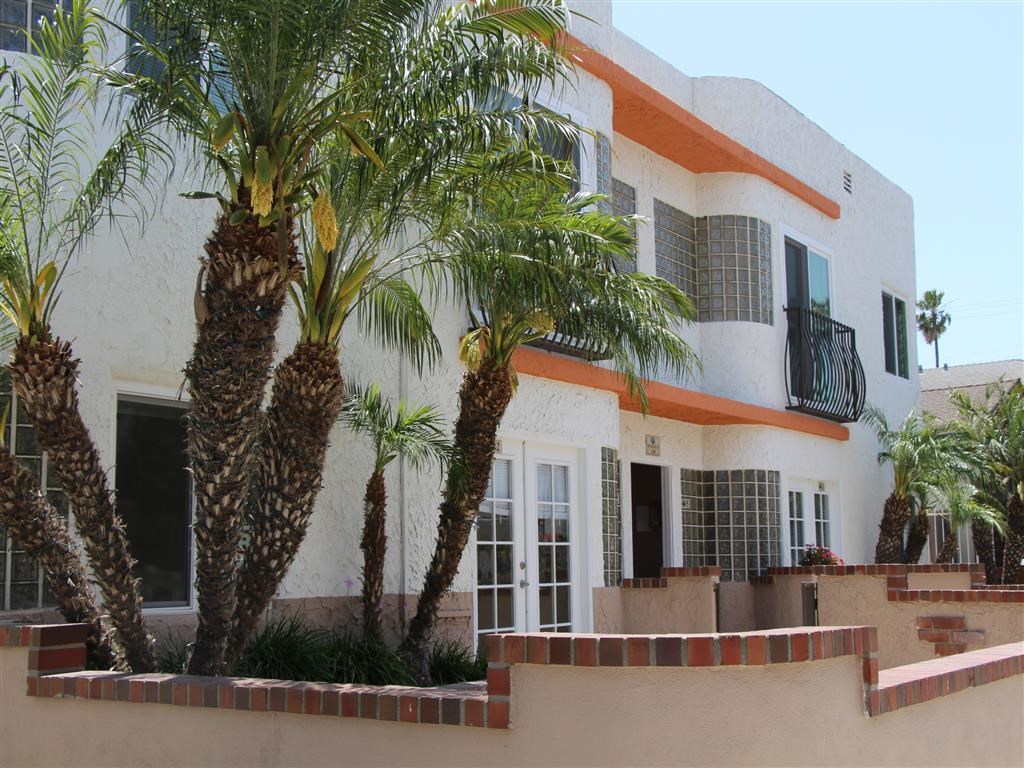 Front of the building