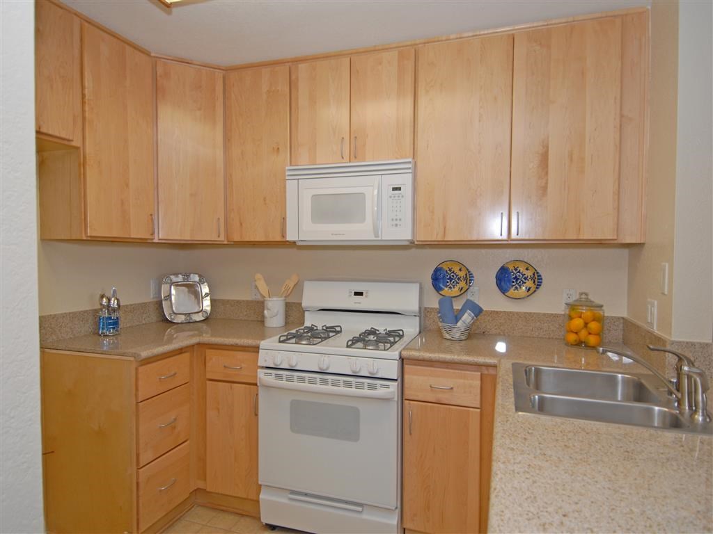 Kitchen with stove