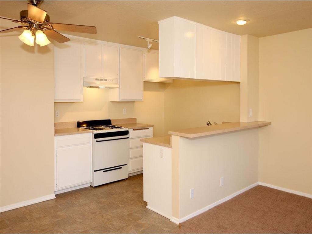 Kitchen view from the living room