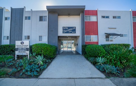Front of West Entry