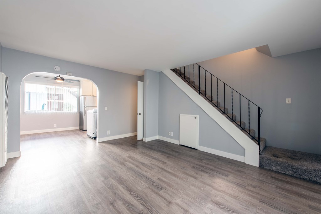 1st floor wood plank flooring