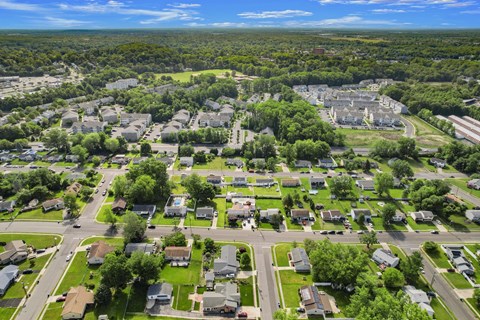 Drone View at Heritage at Mount Holly, New Jersey