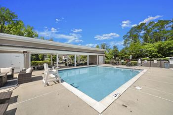 Outdoor Pool with Lounge Area and BBQ’s