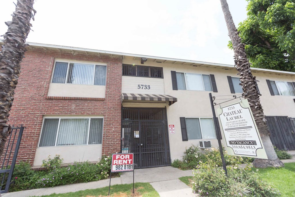 Entrance of building