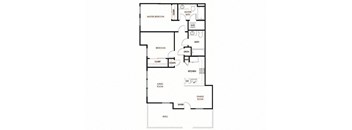 LIVE - WORK Plan 4 - 2 Bedroom 2 Bath - Ground Level Vaulted Ceilings