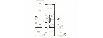 Plan 7 - 2 Bedroom - Den 2 Bath