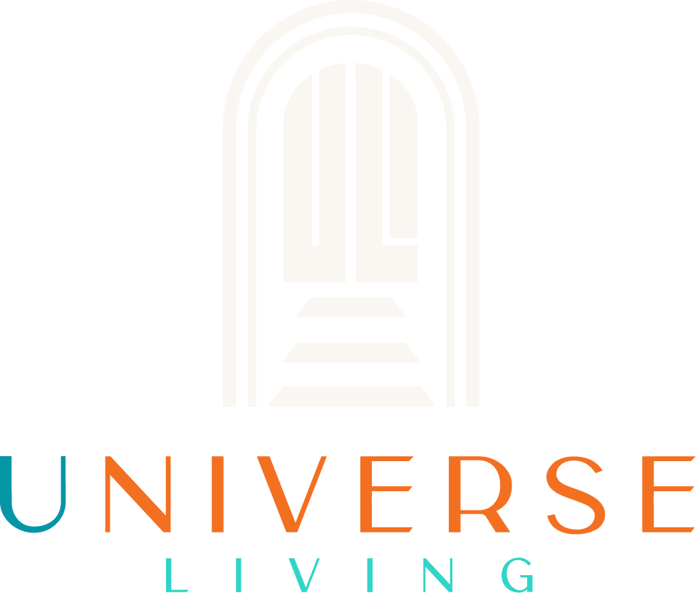 an image of the united living logo with stairs in the middle