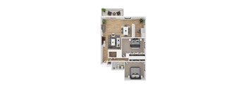 Rockville Two Bedroom Apartment