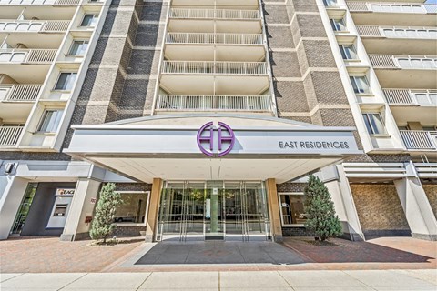 Front Entrance located on Wisconsin Avenue, Chevy Chase MD