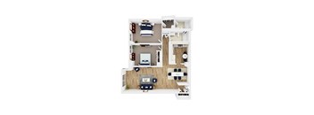 Basquiat Two Bedroom Apartment