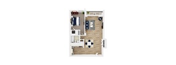 Cezanne One Bedroom Apartment