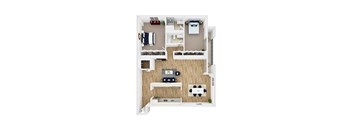 Monet Two Bedroom Apartment