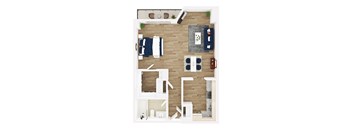 Renoir Efficiency Apartment