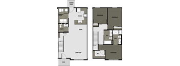 Floor Plan 4 (3 Bed, 2.5 Bath)