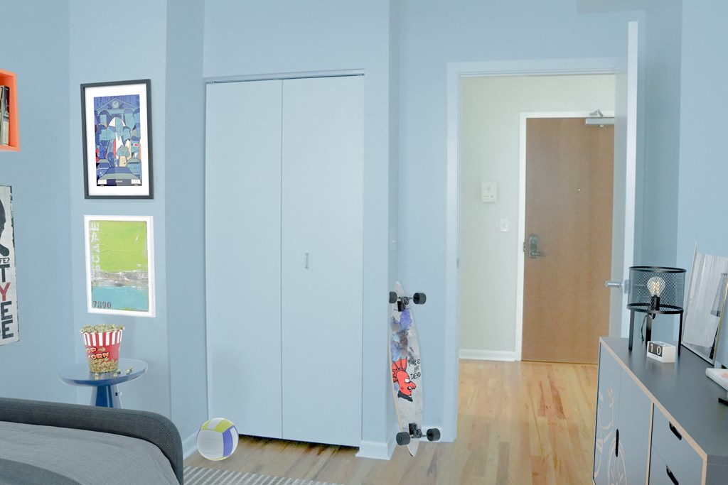 03 Tier - First Bedroom - Apt 303