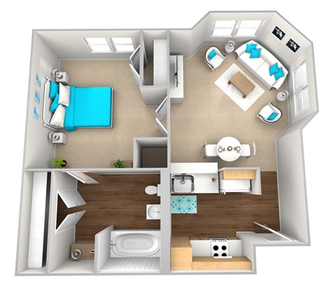 The Bay Floorplan The Carillon