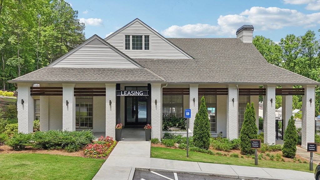 leasing office and resident clubhouse